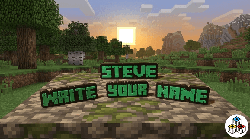 Nom Minecraft – Décoration Personnalisée
